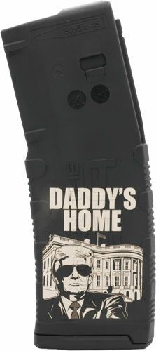 Black Rain Magazine 5.56x45 30rd Black Trump Daddys Home