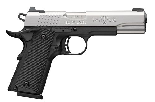 Browning 1911-380 Stainless Full Size .380 ACP Semi Auto Pistol