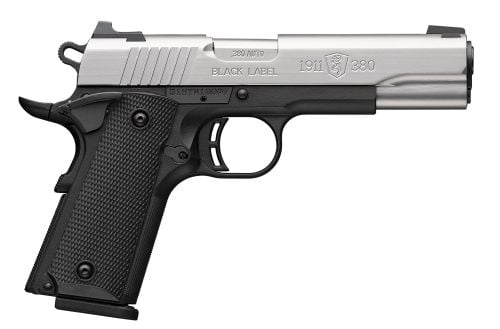 Browning 1911-380 Stainless Full Size .380 ACP Semi Auto Pistol