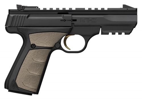 Browning Buck Mark Black Label FDE .22LR Semi Auto Pistol