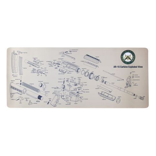 GUNTEC AR-15 Armorers Gun Cleaning/Assembly Mat
