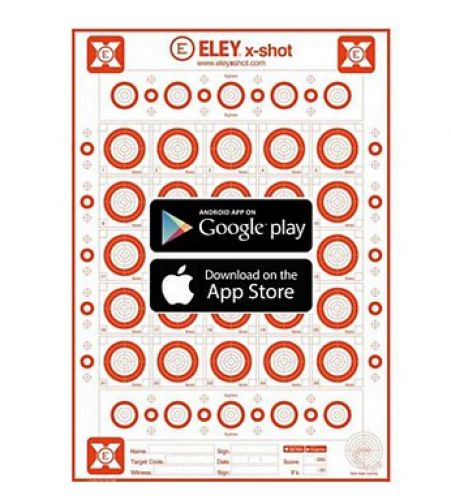 ELEY X-SHOT TARGETS 25 PACK