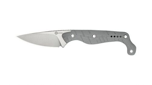 CIVIVI Knife Sokn 2.82 Gray G-10 Stonewash Kydex Sheath