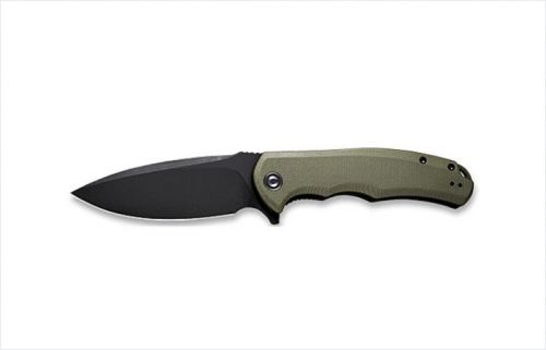 CIVIVI Knife Elementum 2.96 Black G10/Satin D2 Clam Pack