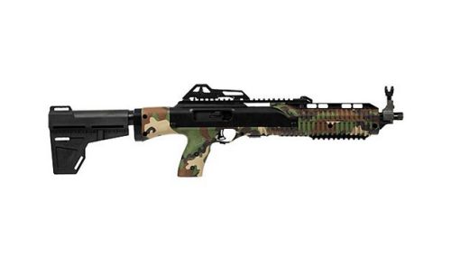 HI-POINT PISTOL 9MM 10RD 13.25" THREADED BRACE M81 CAMO