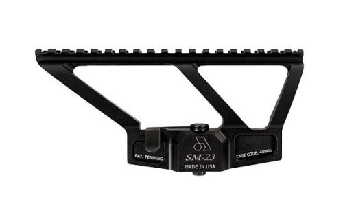 ARSENAL SCOPE MOUNT SM-23 7.625 PICATINNY RAIL BLACK