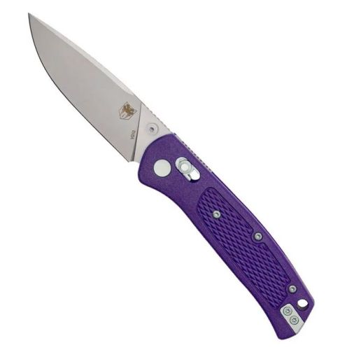 Cobratec EDC Scout Bar Lock Grivory Textured Handle VG-10 Drop Point Purple
