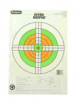 CHAMPION SCOREKPR 25YD PISTOL FLUOR