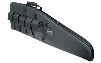 UTG 38 DC TACT GUN CASE W/PCKT, Black