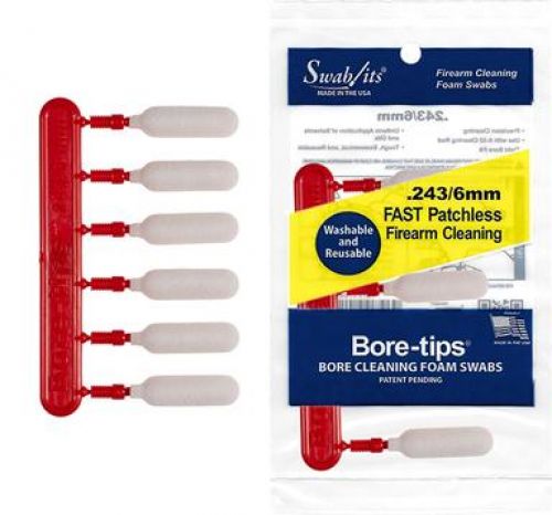 Swab-its .243cal/6mm Gun Cleaning Bore-tips