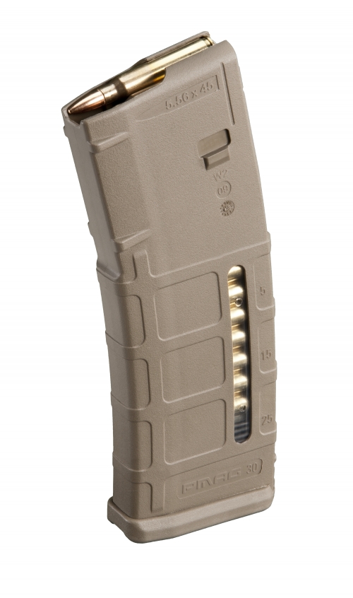 Magpul MAG570-FDE AR-15 PMAG GEN M2 MOE Window 30RD .223 REM/5.56 NATO  FDE