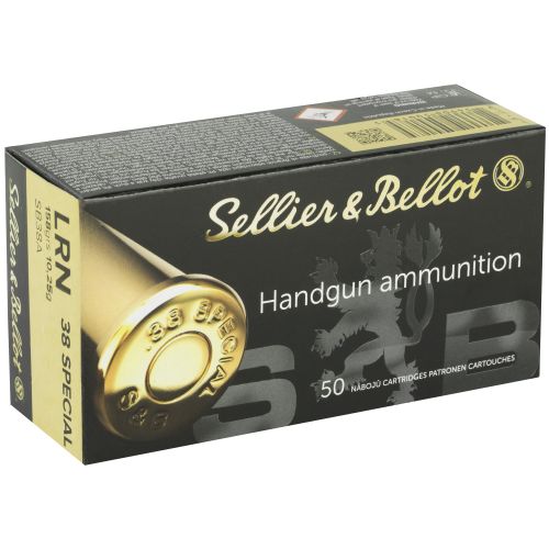 S&B 38SPL 158GR LRN 50rd box