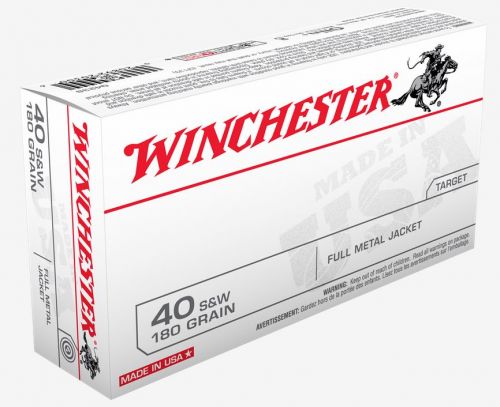Winchester3GUN .40 S&W 180GR FMJ 50/500