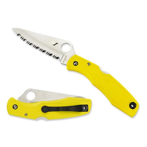 SPYDERCO PACIFIC SALT YEL SPYDEREDG