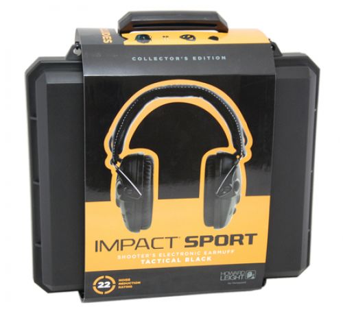 H/L IMPACT SPORT TAC ELECT MUFF BLK