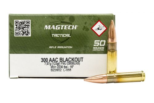 MAGTECH .300 Black 123GR FMJ 50 box