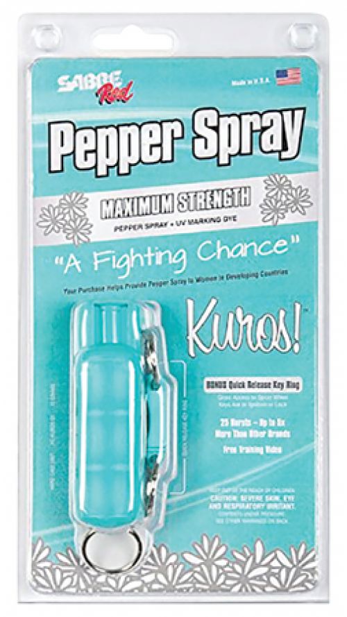 SABRE KUROS PEPPER SPRAY TEAL