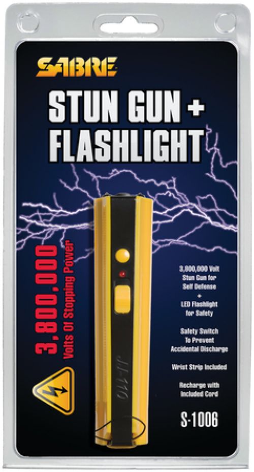 SABRE 3.8 MILLION VOLT STUN GUN YELL