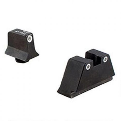 Trijicon Bright & Tough Suppressor Night for Glock White Front/White Rear Tritium Handgun Sight