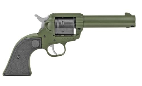 Ruger Wrangler Green 4.62 22 Long Rifle Revolver
