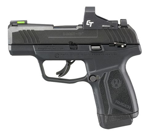 Ruger Max-9 Optic Ready 12 Rounds Chrimson Trace 9mm Pistol