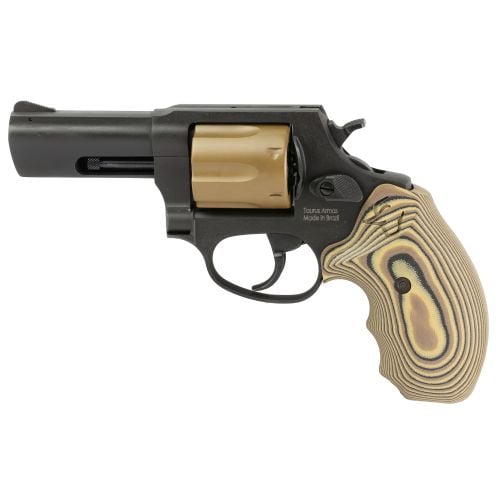 Taurus 856 38SPL 3 6 Round Black & Tan Optic Ready (Not Included)
