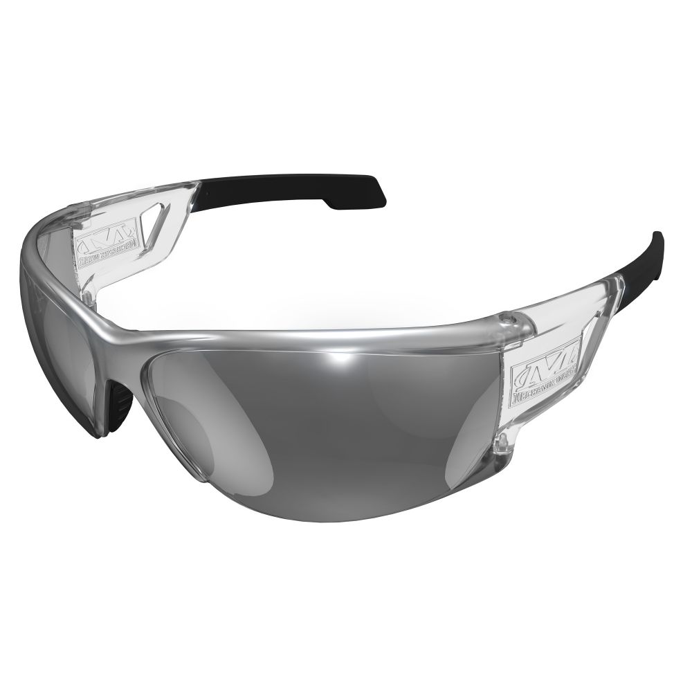 Mechanix Wear Type-N Safety Glasses - Black/Silver