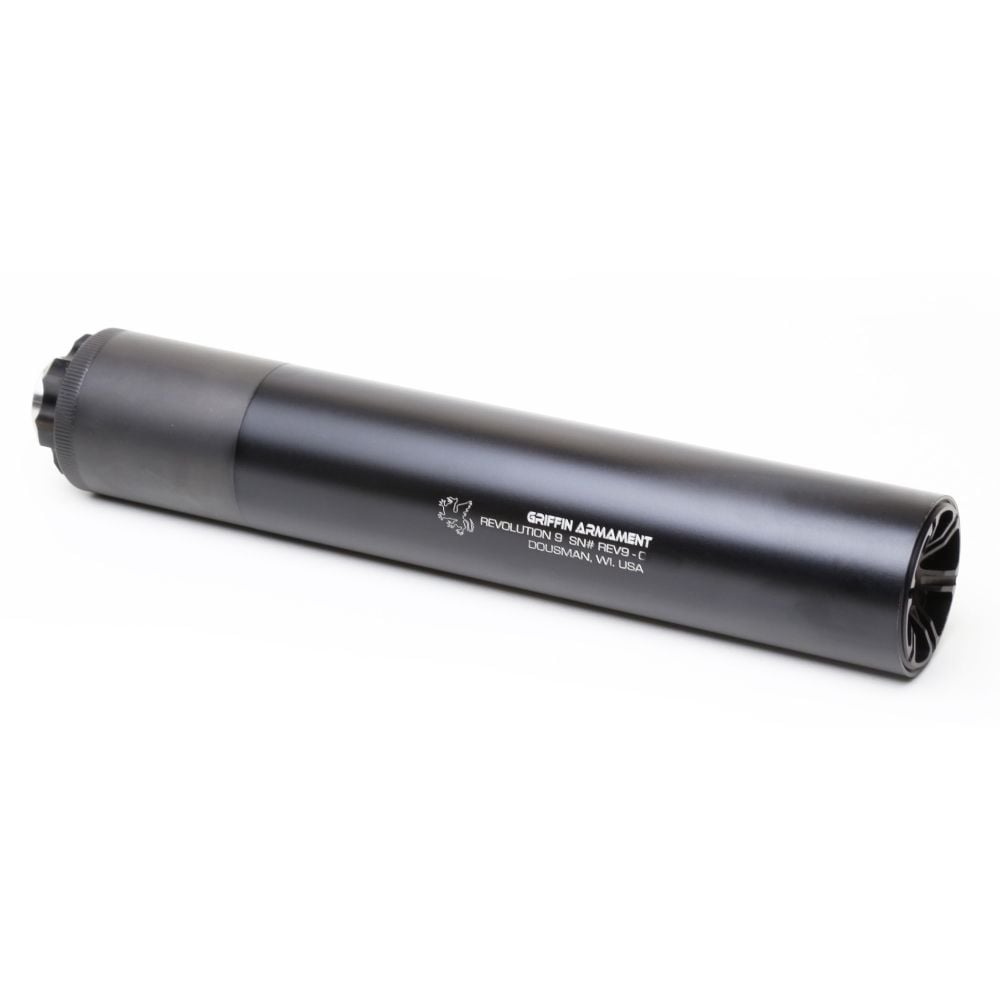 Griffin Armament Revolution 9mm Suppressor