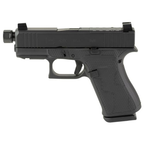 Glock 43X Blackout #2 9mm Semi Auto Pistol