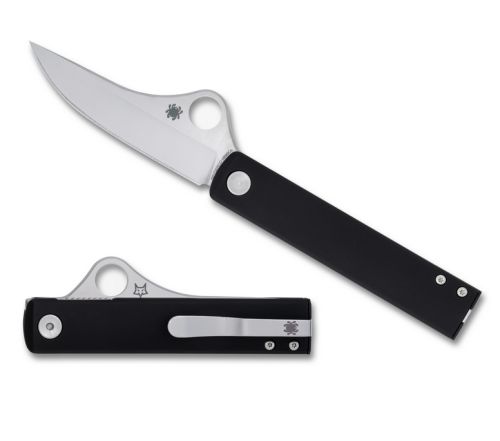 SPYDERCO ESSENZA ALUM 3.19 BLACK