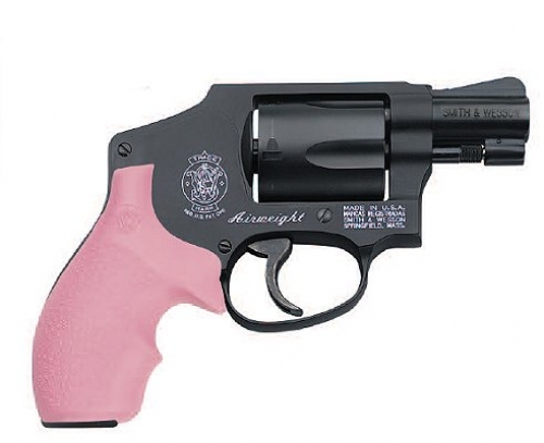 Smith & Wesson 442 38SPL J Frame Pink grips 150469