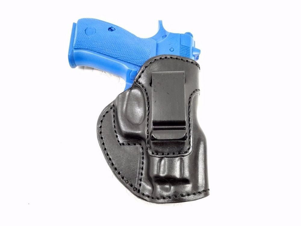 Black CZ 75 P-07 IWB Inside the Waistband Right Hand Leather Holster