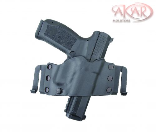 Sig Sauer P226-P229 & Similar Frames - Akar Scorpion OWB Kydex Gun Holster W/Quick Belt Clips