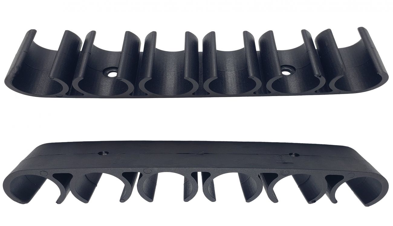 Round Shell Carrier Kit - 6 Rounds Side Saddle Roundshell Holder Compatible with Dickinson Arms XX3T2 COMMANDO 12GA