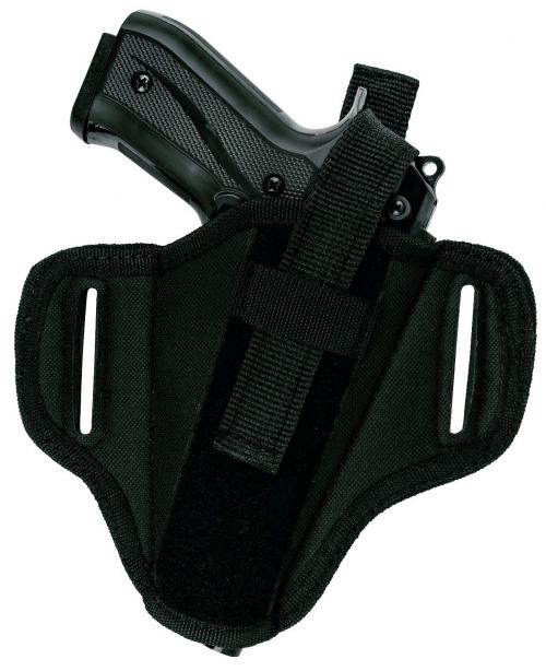 Ambidextrous OWB Holster Thumb Break Open Muzzle Nylon Belt Holster Fits Beretta 92FS Compact
