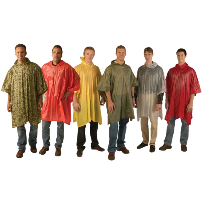 PONCHO, VINYL CLEAR