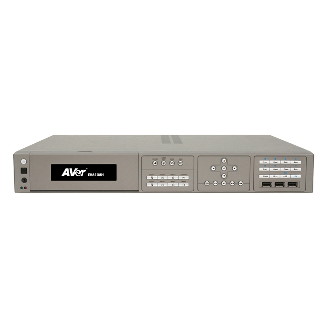 DVR, 8CH HYBRID LINUX, H.264, FRONT