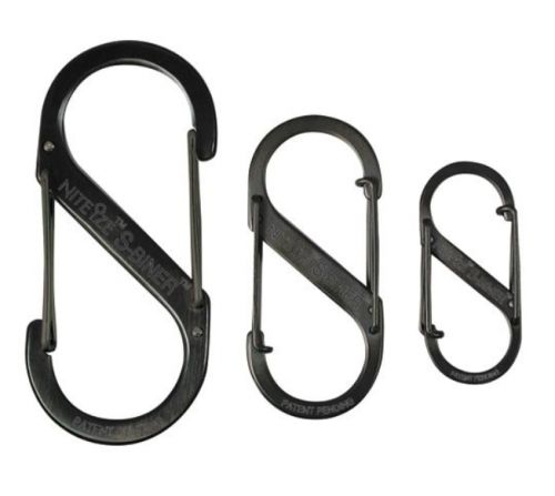 S-Biner Stainless Steel Dual Carabiner - 3 Pack