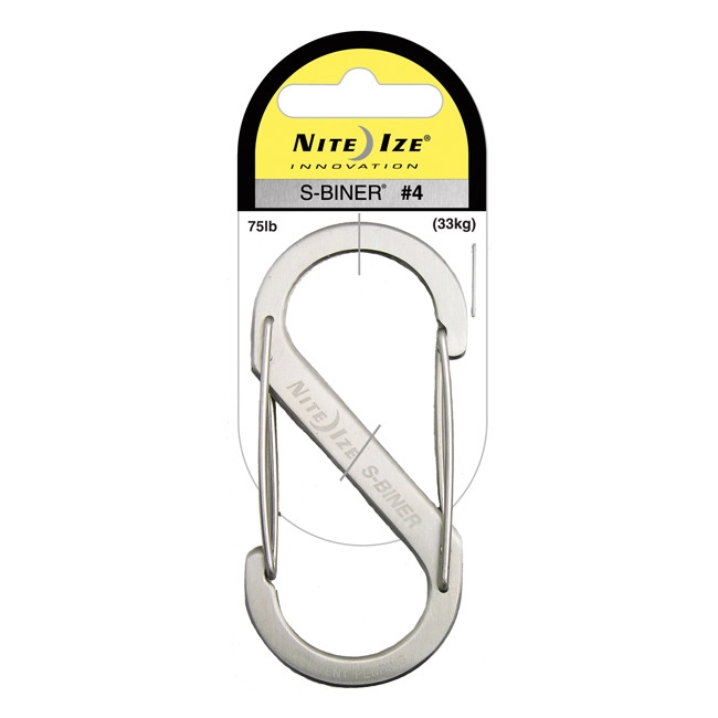 Dual Carabiner Stainless Steel