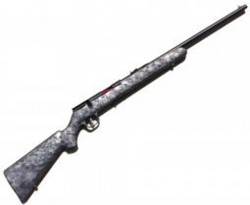 Savage .22 LR Bolt-Action Rifle Skull Camo Finish