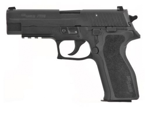 SIG P226 9MM 4.4 BLK ACC RAIL SRT NS 15RD