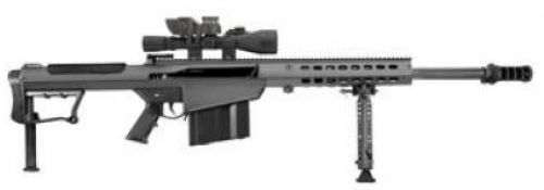 Barrett M107A1 Black 10+1 50BMG 20 w/ Leupold Mark 4 BORS