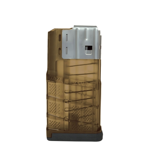 Lancer L7AWM AR-10 Magazine 20RD 308WIN/7.62NATO Translucent FDE