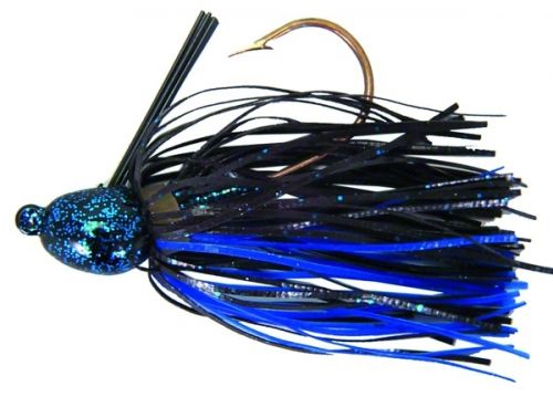 SK BITSY BUG MINI JIG 1/4 BLK/BLUE