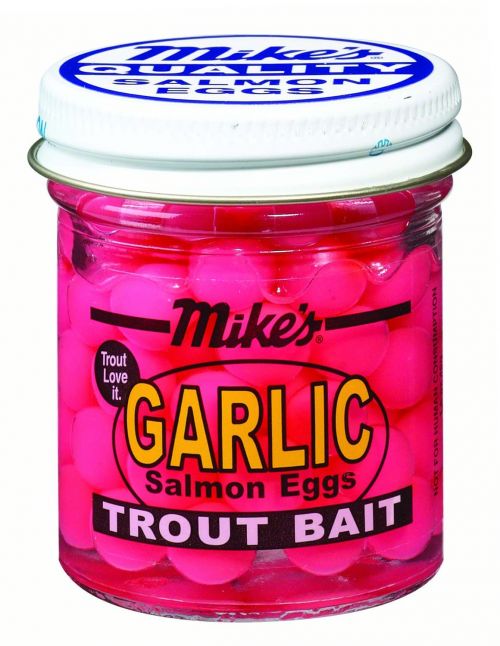 Mikes Garlic Salmon Eggs Pink