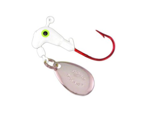 BLKMR RR JIG HEAD 1/16 BB/HOOK WHT