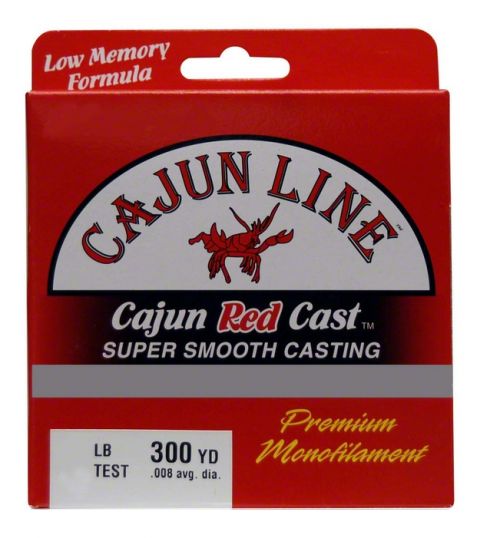 Cajun Red Casting Monofilament