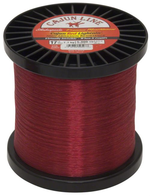 Cajun Red Lightnin Monofilament