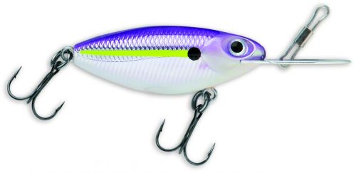 Storm HM596 Hot N Tot MadFlash CHARTREUSE PURPLE SHAD Size: 2  3/16 OUNCE