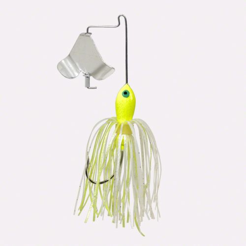 Strike King Mini Pro-Buzz Chartreuse/Silver/White 1/8oz